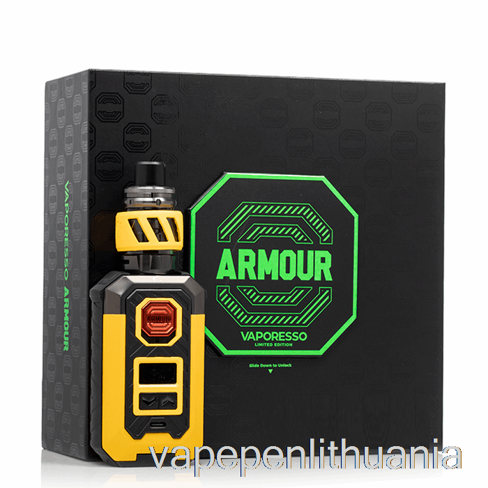 Vaporesso Armor Max 220w Starter Kit Le Yellow Vape Liquid